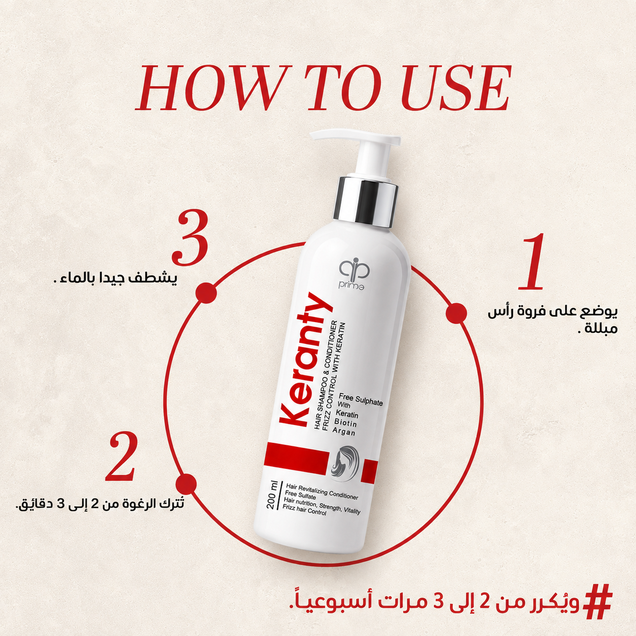 Keranty Shampoo 200 ml