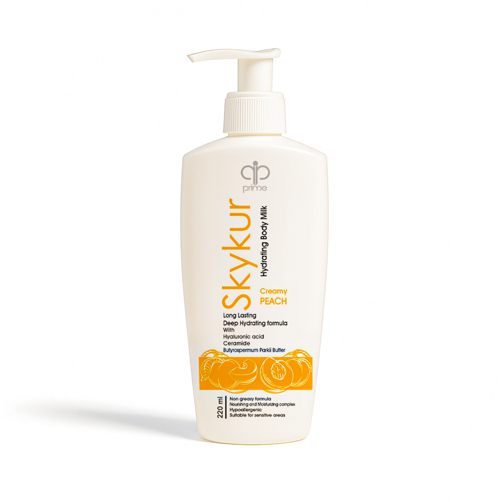 Skykur Body Milk Creamy Peach