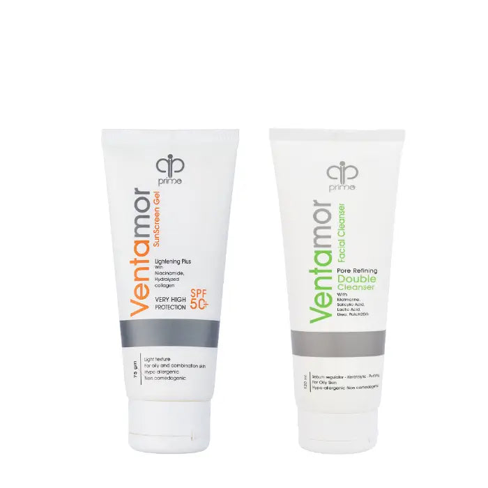 Oily skin routine