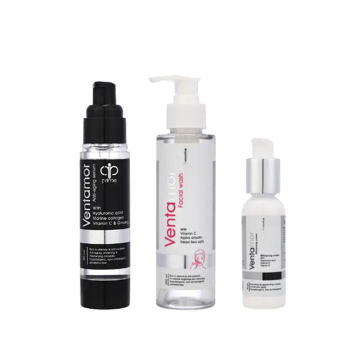 Whitening & Antiaging routine
