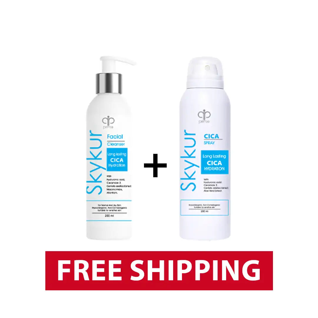 Skykur CICA spray + facial cleanser (Free Shipping)