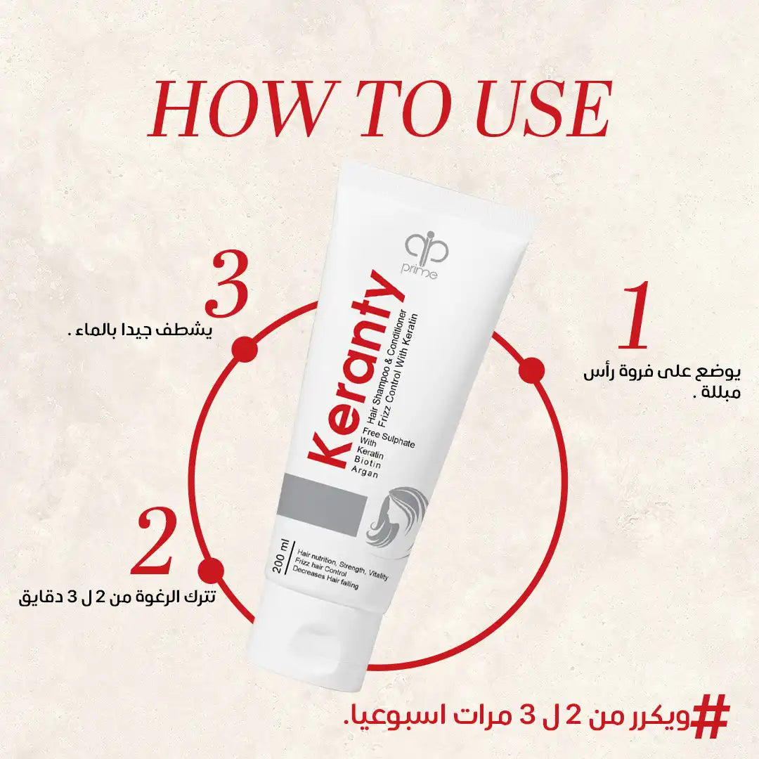 Keranty Shampoo 200 ml