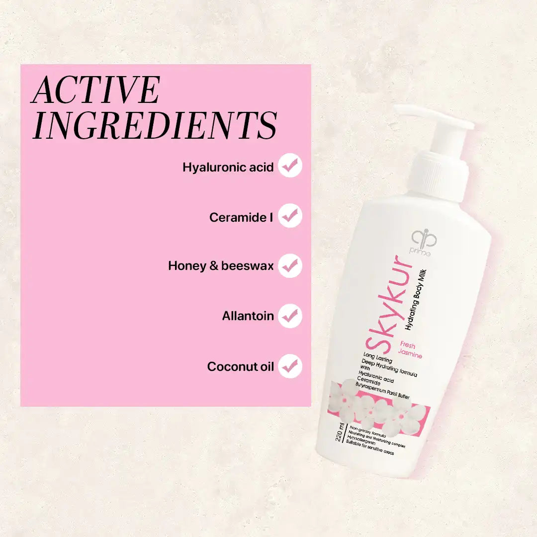 Skykur body milk Fresh Jasmin