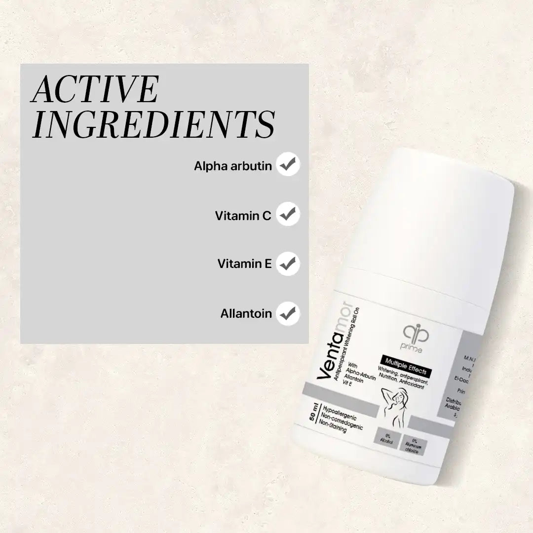 Ventamor  Antiperspirant whitening Roll on Neutral