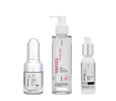 Whitening & Antiaging routine