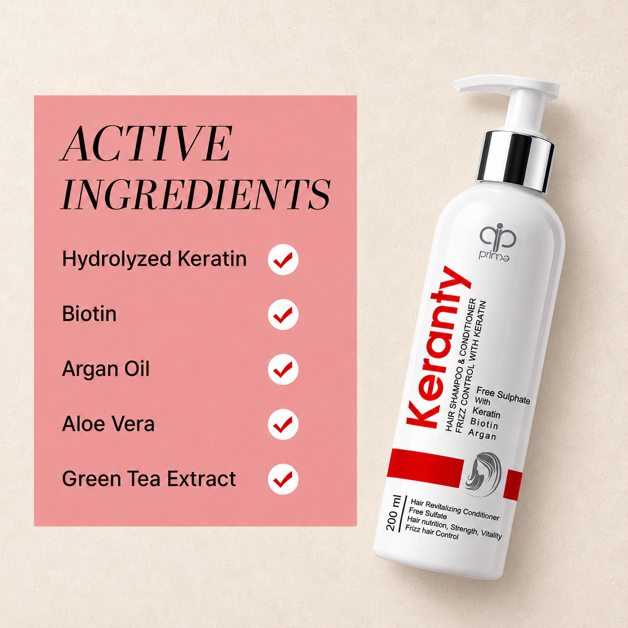 Keranty Shampoo 200 ml