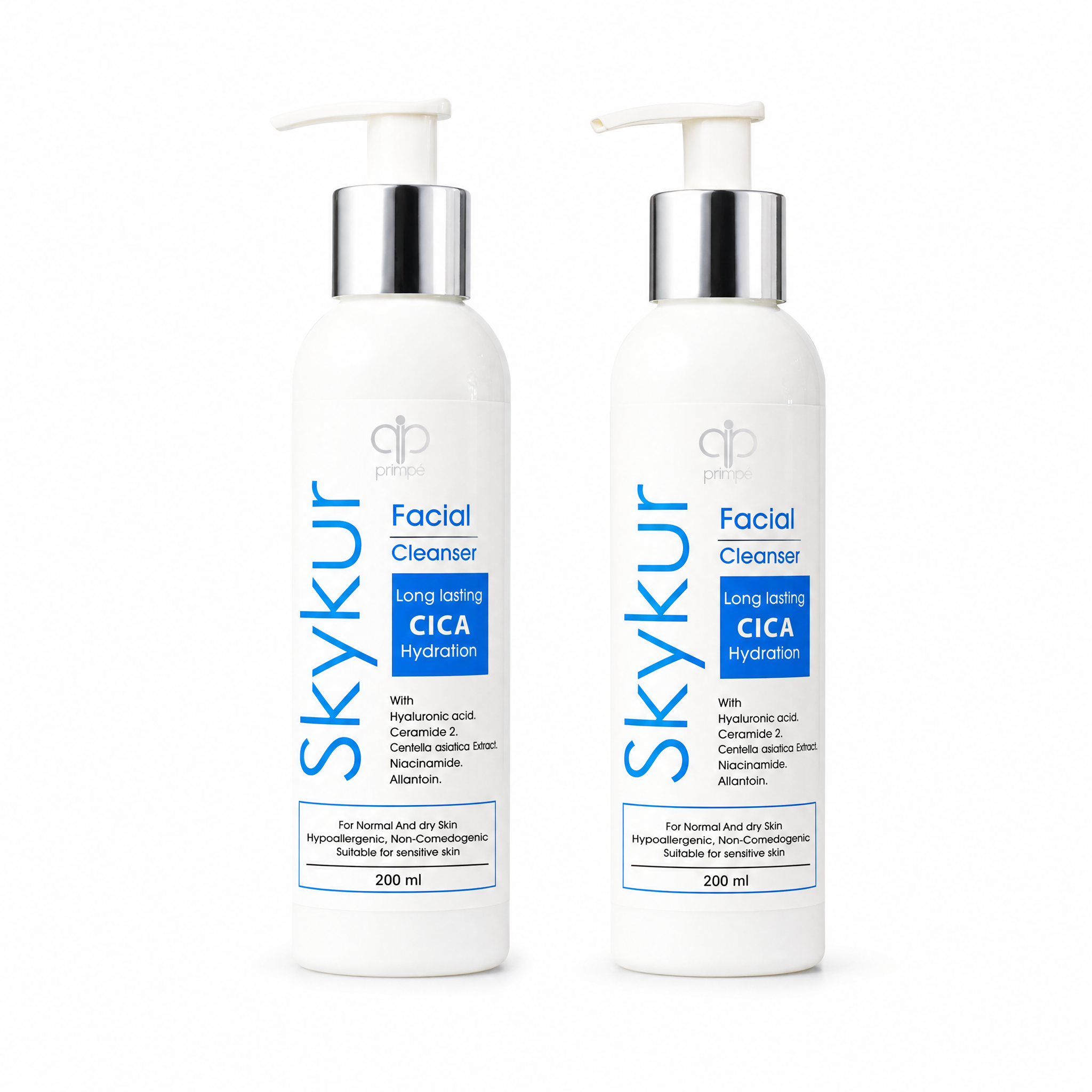 SkyKur Cica Facial Cleanser 200 ml – Buy 1 Get 1 Free