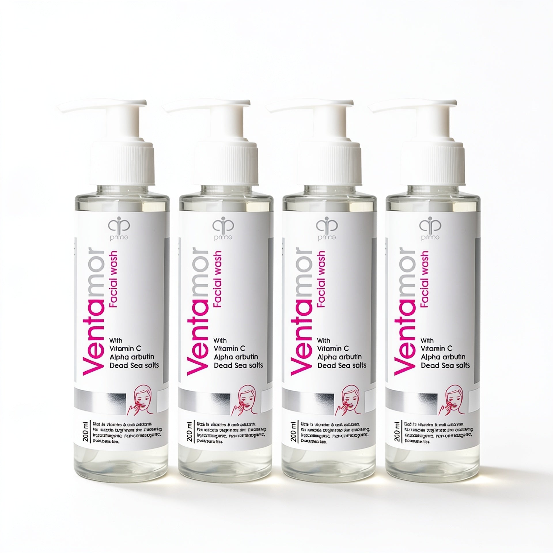 Ventamor Facial Wash 200 ml – Buy 2 Get 2 Free