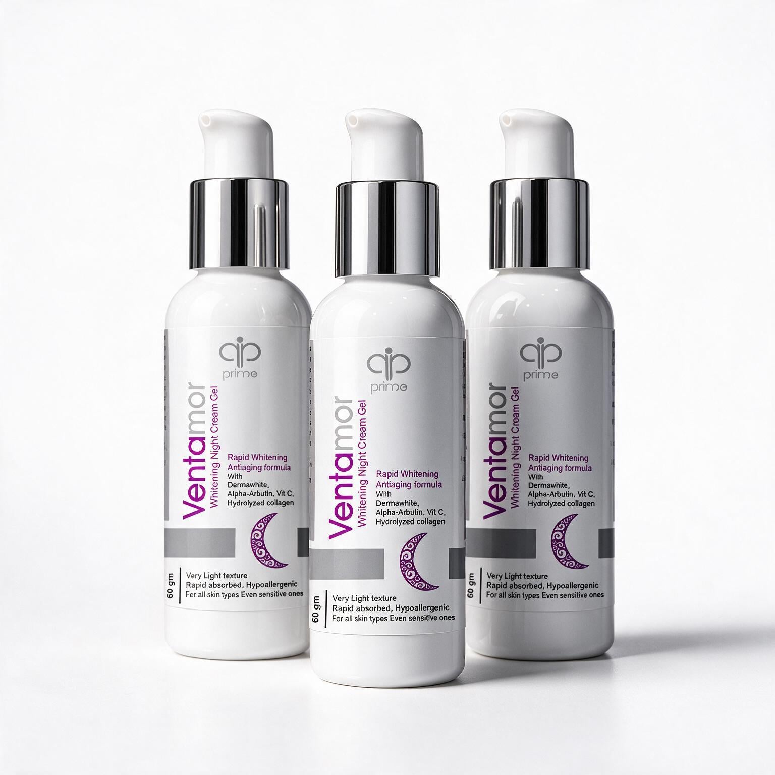 3 Ventamor Whitening Night cream Gel
