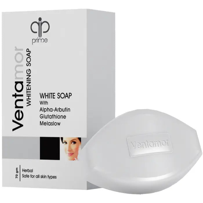 White soap